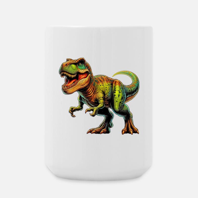 Dinosaur - Large Mug 440 ml - white