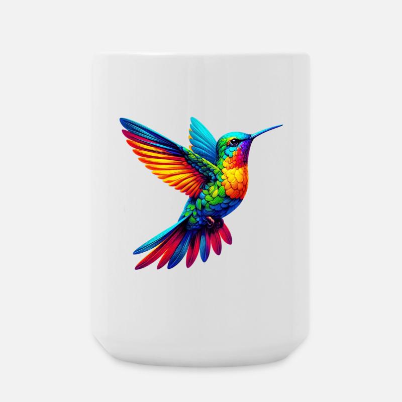 Hummingbird - Large Mug 440 ml - white