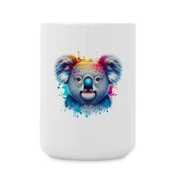 Koala - Große Tasse 440 ml - Weiß - Vorne