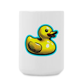 Duckling Duck Duck Duck - Large Mug 440 ml - white - Front