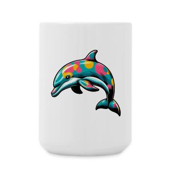 Dolphin - Large Mug 440 ml - white - Front