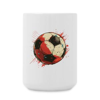 Football Graphics - Large Mug 440 ml - white - Front
