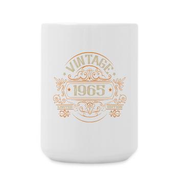 Édition limitée Anniversary Vintage 1965 - Grande tasse 440 ml - blanc - Devant