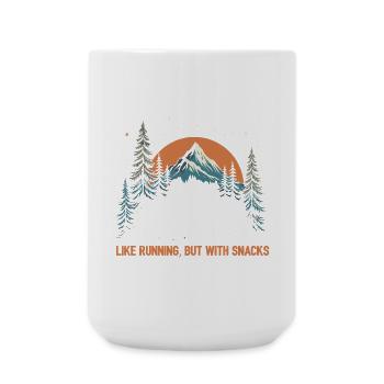 Ultra Running - Large Mug 440 ml - white - Front