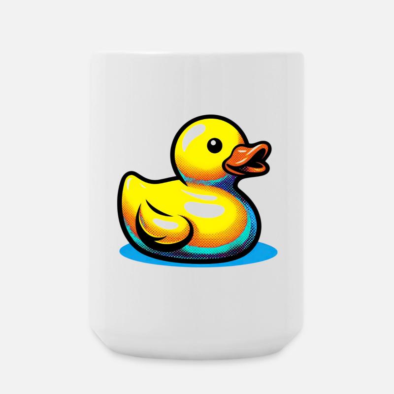 Caneton Canard Canard Canard - Grande tasse 440 ml - blanc