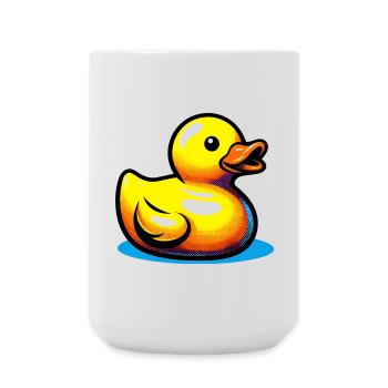 Duckling Duck Duck Duck - Large Mug 440 ml - white - Front