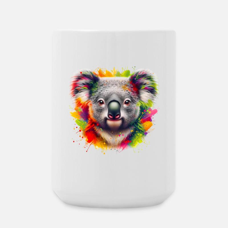 Koala - Große Tasse 440 ml - Weiß