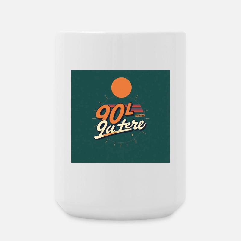 90 - Große Tasse 440 ml - Weiß