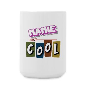 Granny just cool - Large Mug 440 ml - white - Front