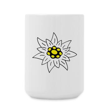 edelweiss - Large Mug 440 ml - white - Front