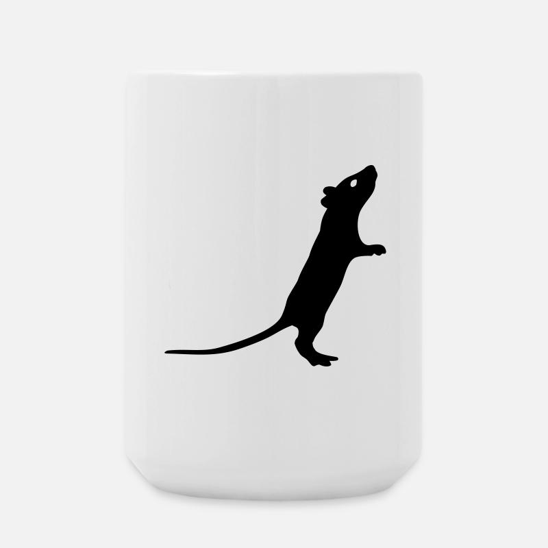 Rat - Large Mug 440 ml - white