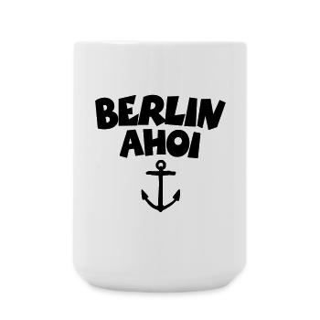 Berlin Ahoi - Große Tasse 440 ml - Weiß - Vorne