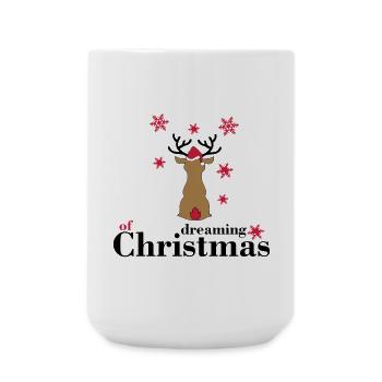 Jour de Noël - Grande tasse 440 ml - blanc - Devant