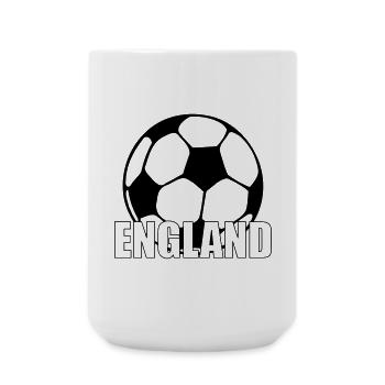 England - Große Tasse 440 ml - Weiß - Vorne