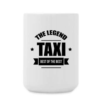 Taxi, the legend - Large Mug 440 ml - white - Front