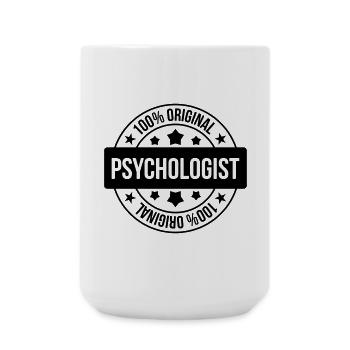 Psychologist Psychologe Psychologue Psychology - Large Mug 440 ml - white - Front