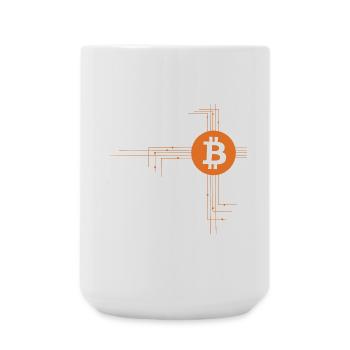 Bitcoin - Grande tasse 440 ml - blanc - Devant