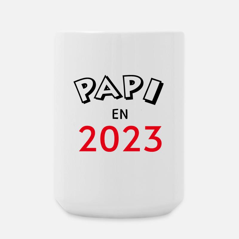 Papi en 2023 - Grande tasse 440 ml - blanc