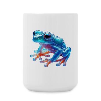 Frosch - Große Tasse 440 ml - Weiß - Vorne
