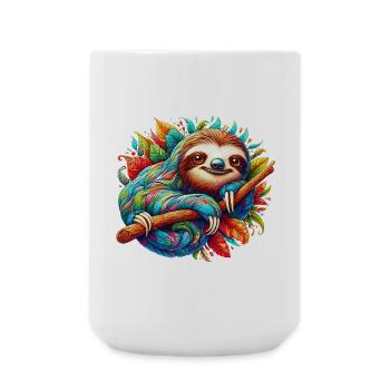 Paresse - Grande tasse 440 ml - blanc - Devant