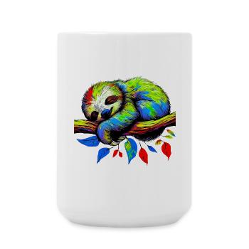Sloth - Large Mug 440 ml - white - Front