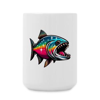 Piranha - Large Mug 440 ml - white - Front