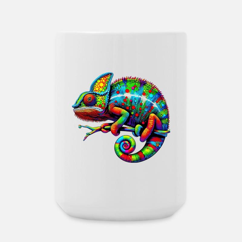 Chameleon - Large Mug 440 ml - white