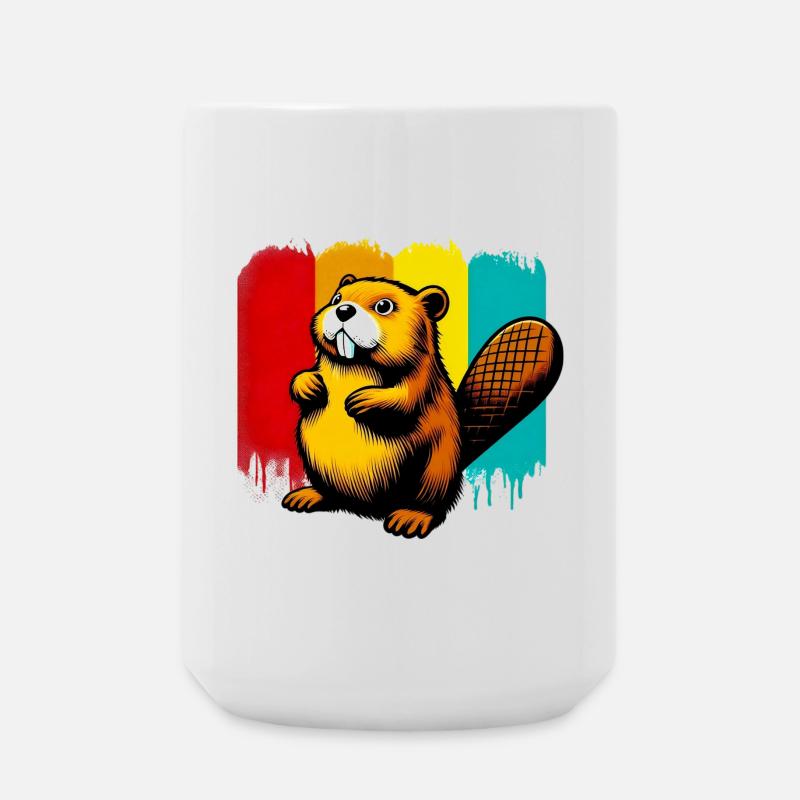 Castor - Grande tasse 440 ml - blanc