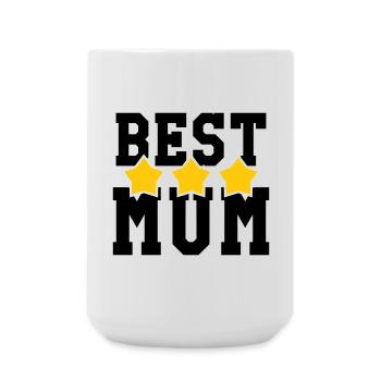 Meilleure Maman - Fête des Mères - Grande tasse 440 ml - blanc - Devant