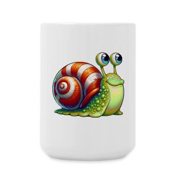 Snail - Large Mug 440 ml - white - Front