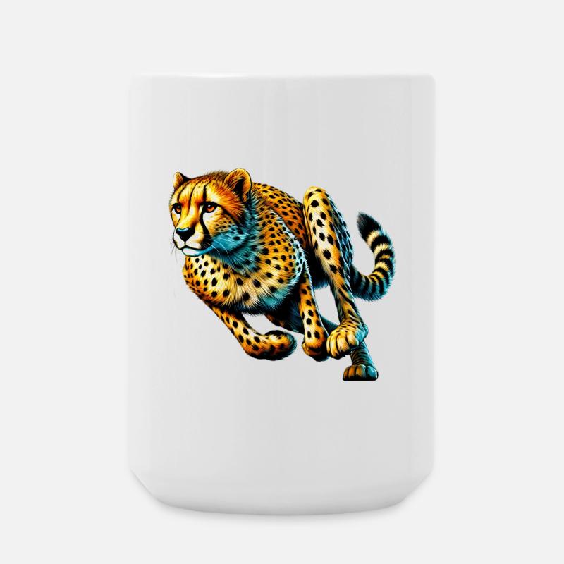 Gepard - Große Tasse 440 ml - Weiß