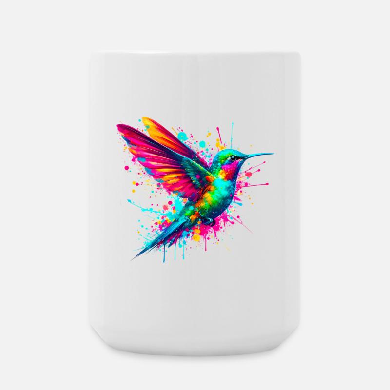 Hummingbird - Large Mug 440 ml - white
