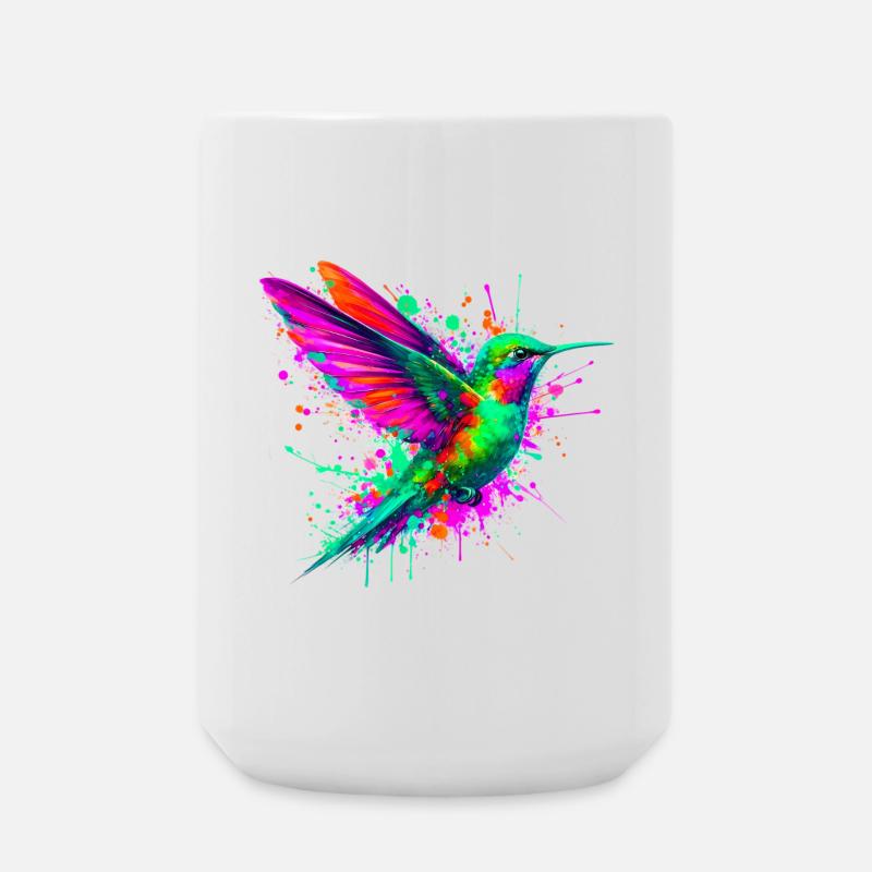 Hummingbird - Large Mug 440 ml - white