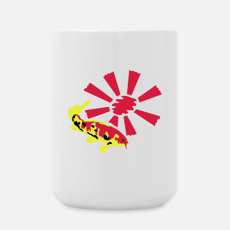 Koi Carp - Large Mug 440 ml - white