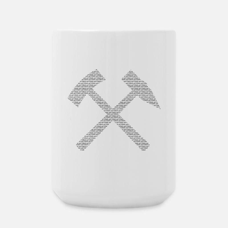 Good luck for - Large Mug 440 ml - white