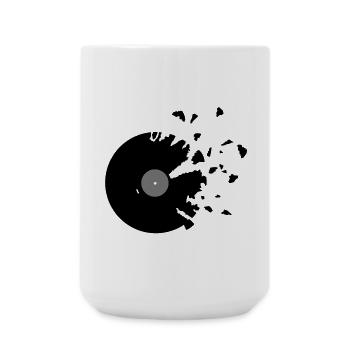 schallplatte_1 - Grande tasse 440 ml - blanc - Devant