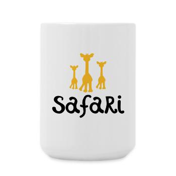 safari - Grande tasse 440 ml - blanc - Devant