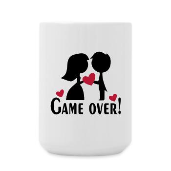 wedding - Large Mug 440 ml - white - Front