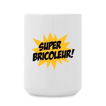 Super Bricoleur ! - Grande tasse 440 ml - blanc - Devant