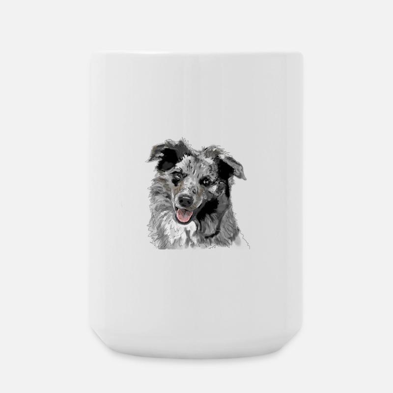 Australian Shepherd - Large Mug 440 ml - white