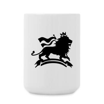 Lion of Judah - Große Tasse 440 ml - Weiß - Vorne