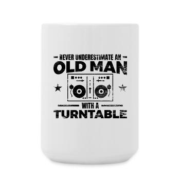 DJ Papa - Large Mug 440 ml - white - Front