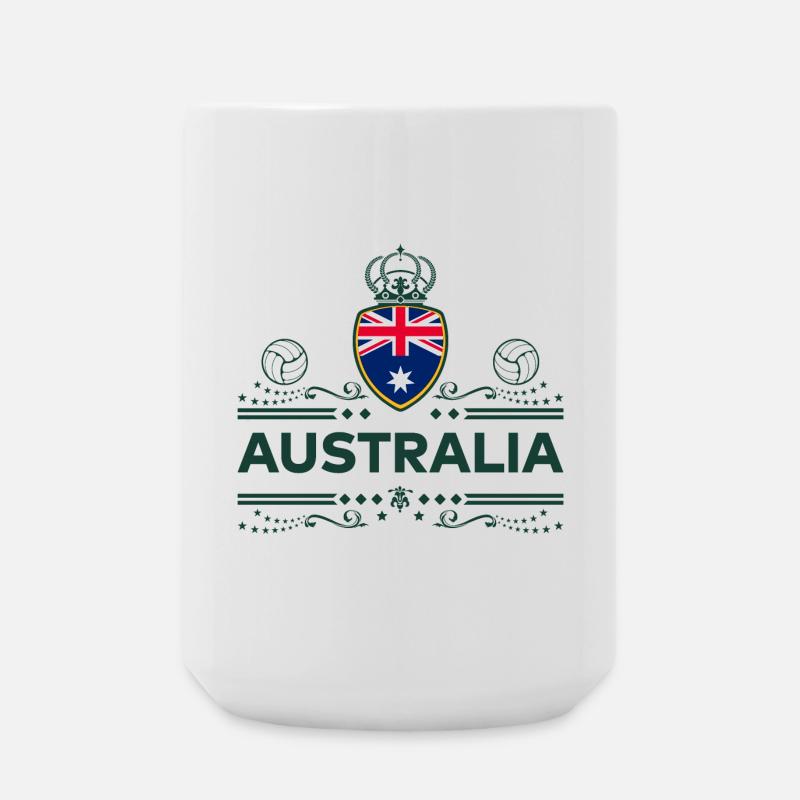 Australia - WONDERFUL AUSTRALIA - Large Mug 440 ml - white