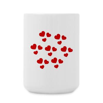 ALLES GUTE ZUM GEBURTSTAG. ALLES GUTE ZUM GEBURTSTAG. JAHRESTAG. - Große Tasse 440 ml - Weiß - Vorne