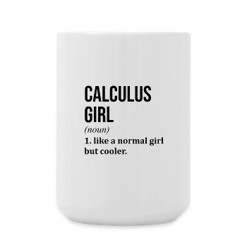 Calculus - Large Mug 440 ml - white - Front
