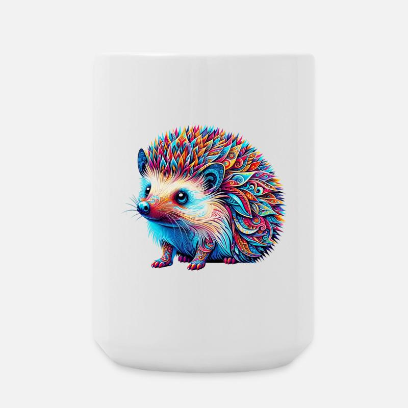 Hérisson - Grande tasse 440 ml - blanc