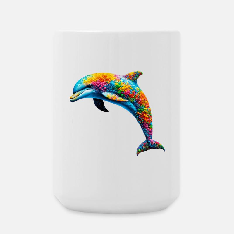 Dolphin - Large Mug 440 ml - white