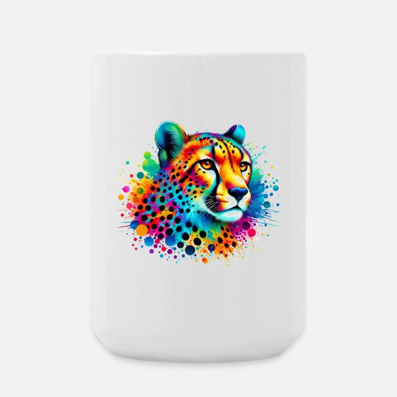 Guépard - Grande tasse 440 ml - blanc