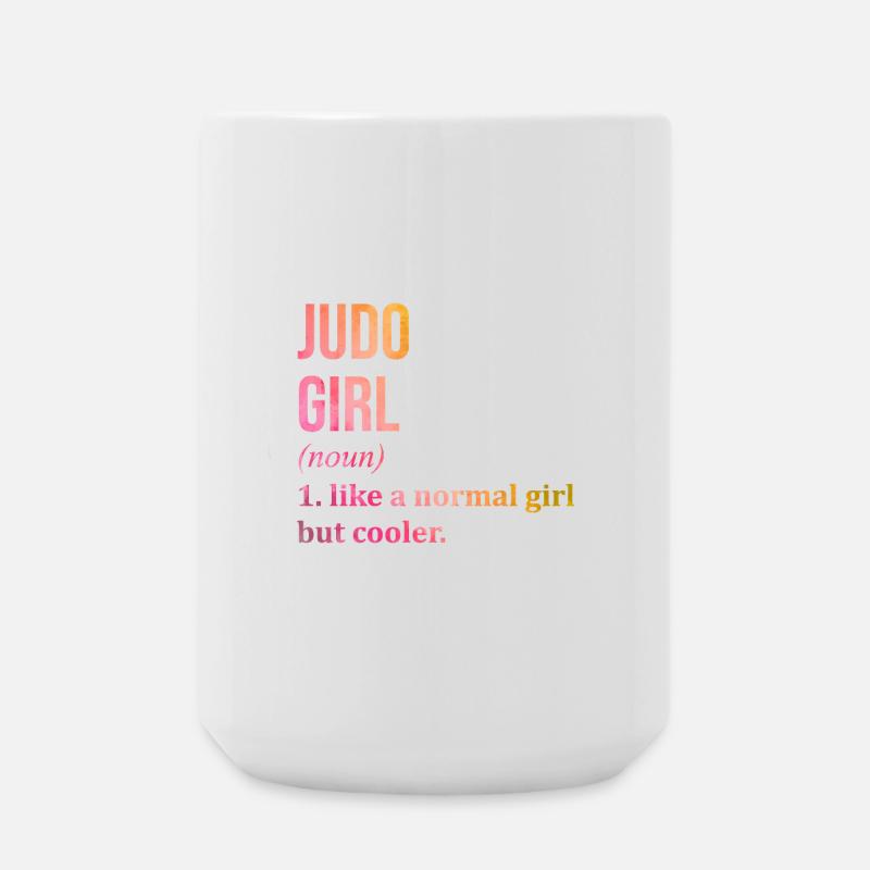 Judo - Large Mug 440 ml - white