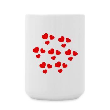 ALLES GUTE ZUM GEBURTSTAG. ALLES GUTE ZUM GEBURTSTAG. JAHRESTAG. - Große Tasse 440 ml - Weiß - Vorne